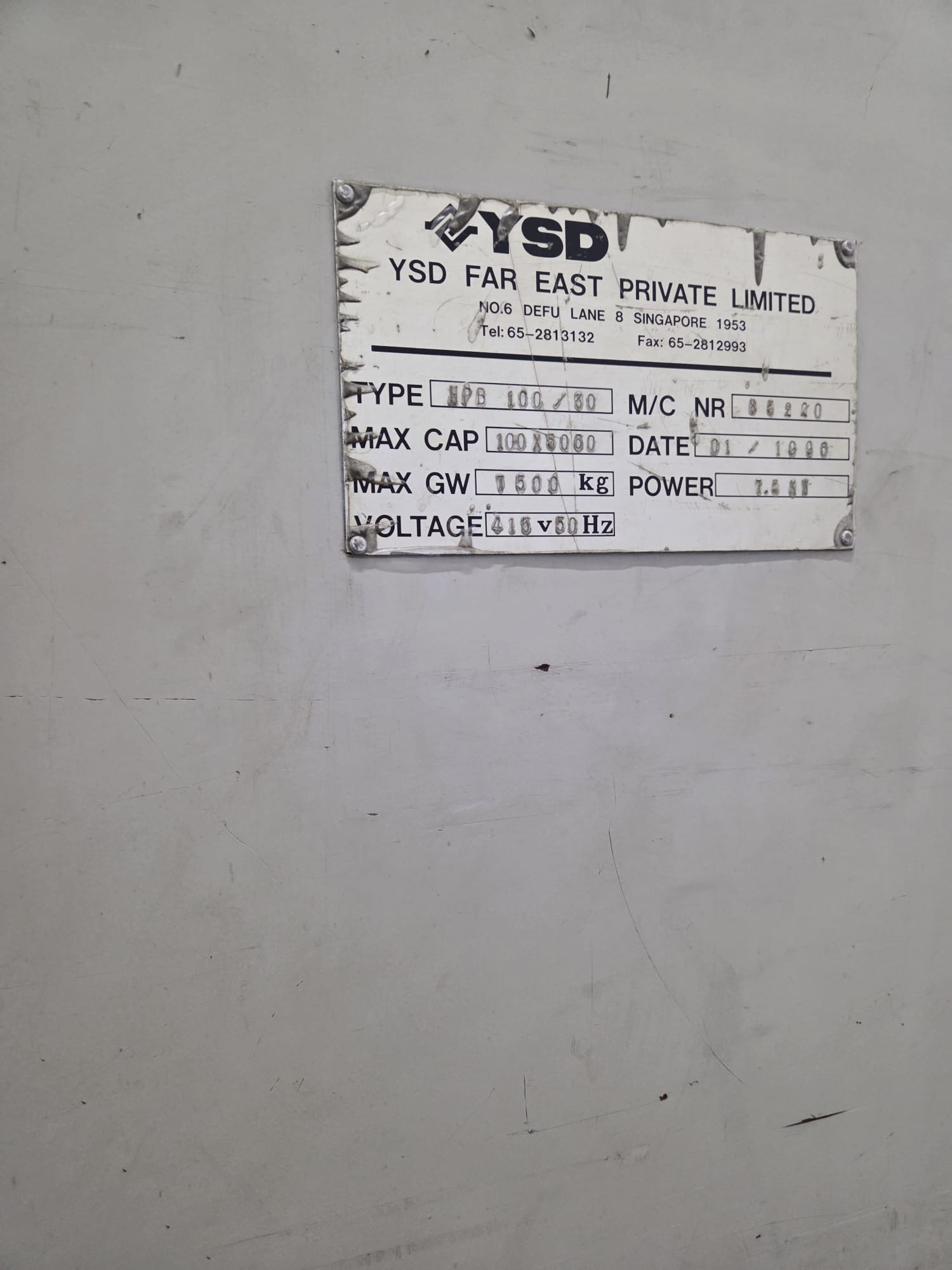 YSD HPB 100/30 Hydraulic Press Brake - photo 3